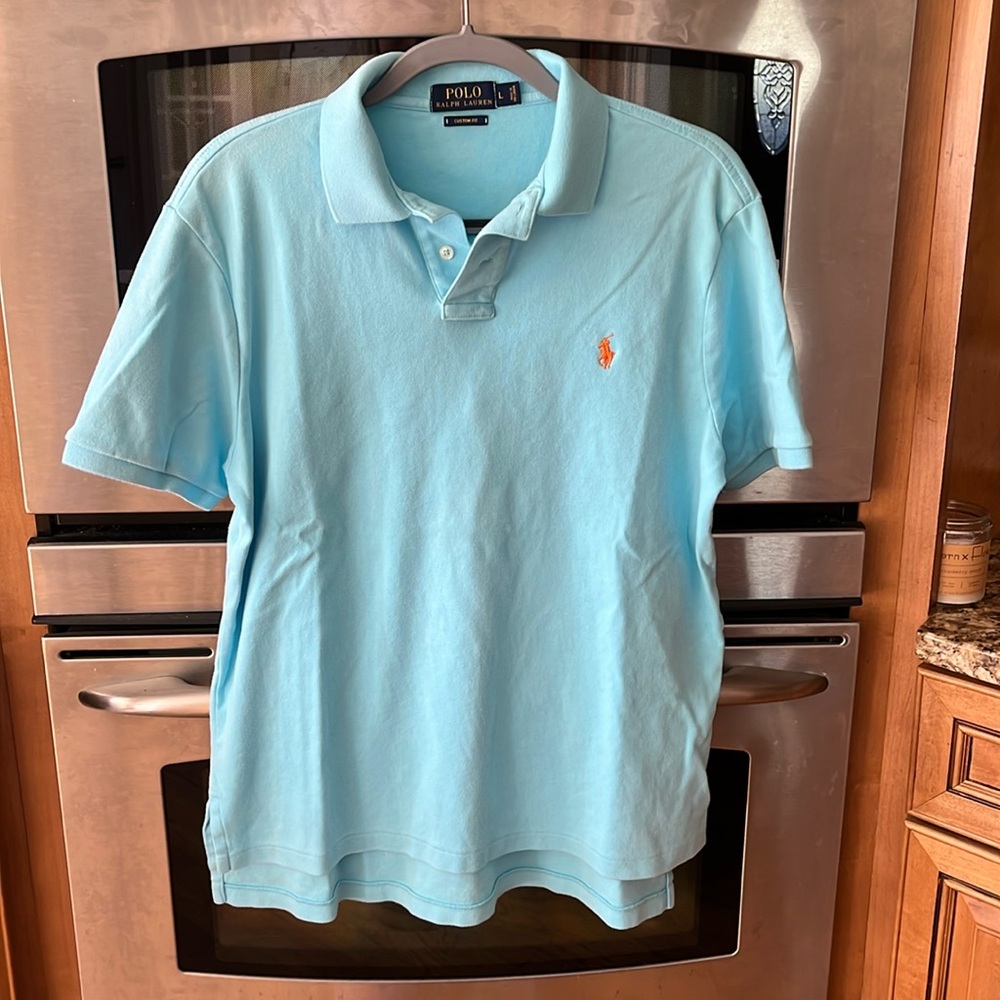 POLO by Ralph Lauren turquoise size large